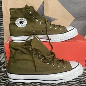 Converse Chuck Taylor All Star 70 Hi Dark Moss/White/Black mens